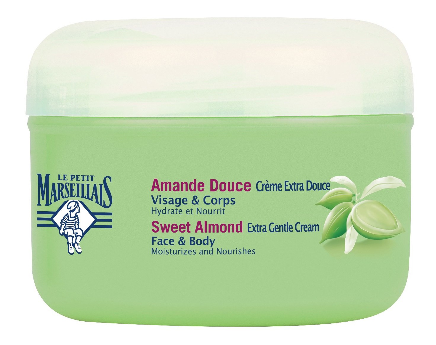 Le Petit Marseillais Extra Gentle Cream Sweet Almond Face & Body