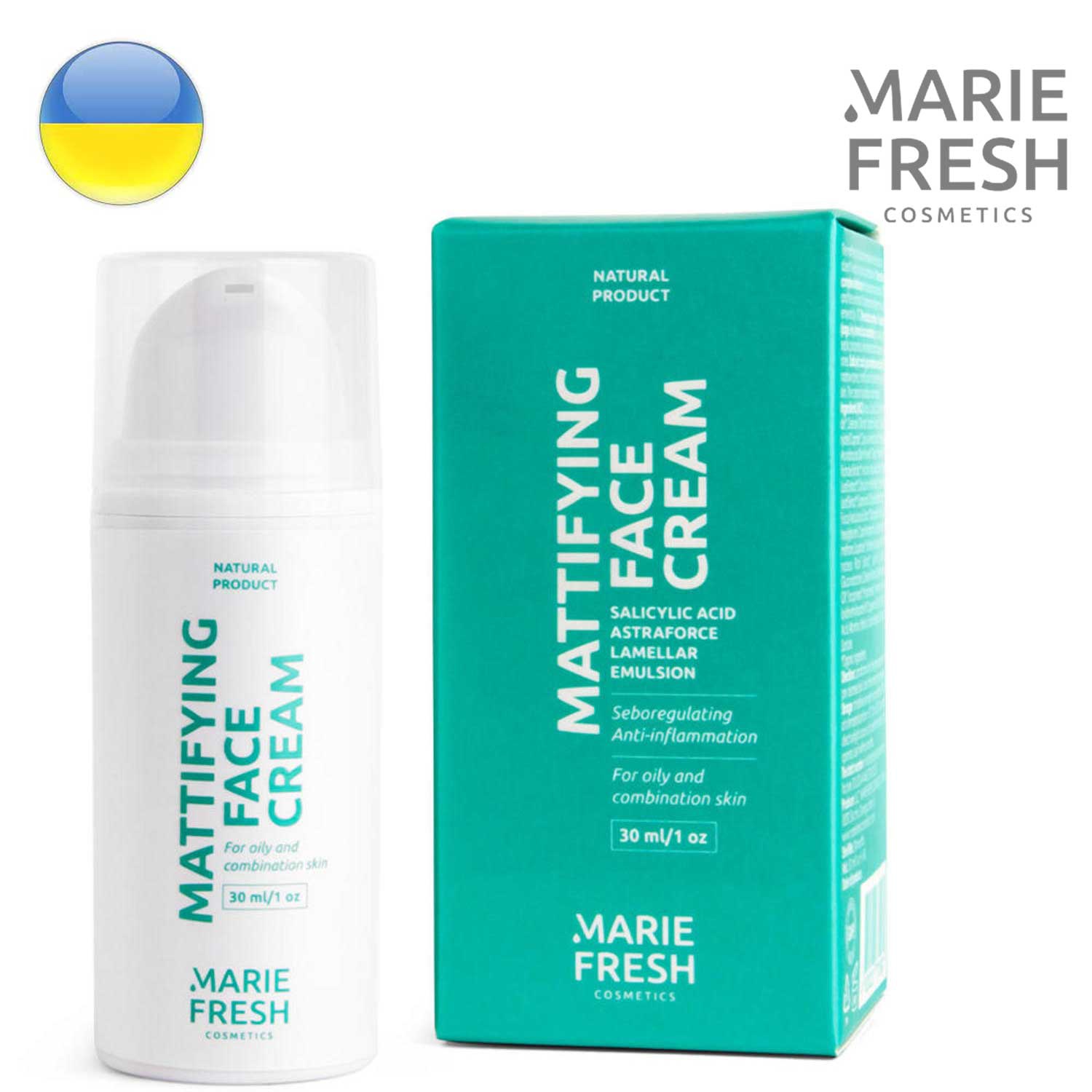 Marie Fresh Cosmetics Mattifying Face Cream