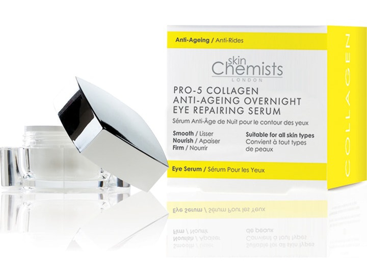Skin Chemists Pro-5 Collagen Anti-Ageing Overnight Eye Repairing Serum