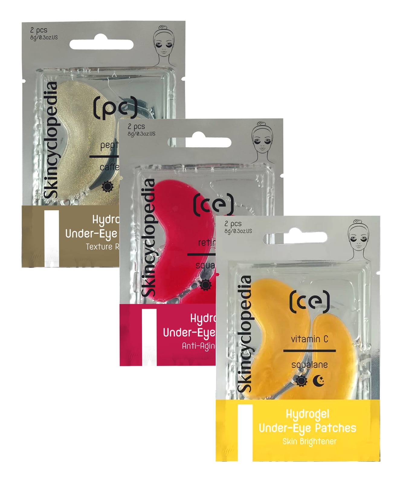 SKINCYCLOPEDIA Hydrogel Under-eye Patches Skin Brightener Vitamin C