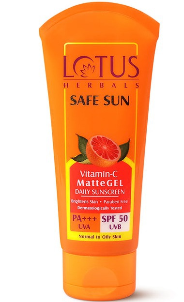 Lotus Herbals Safe Sun Vitamin C Matte Gel Daily Sunscreen