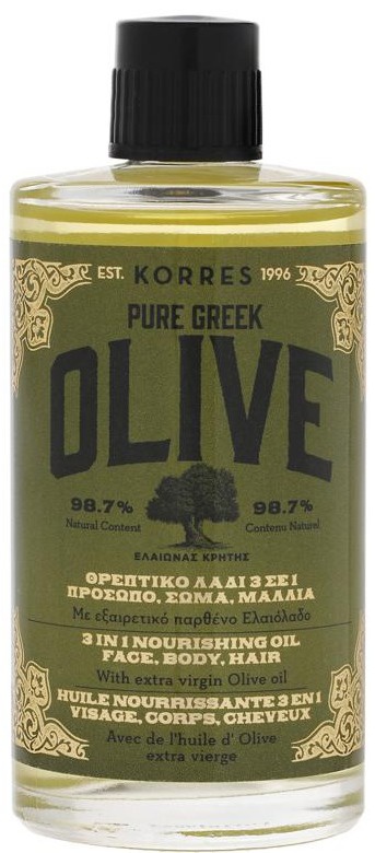 Korres Pure Greek Olive 3-in-1 Nourishing Oil