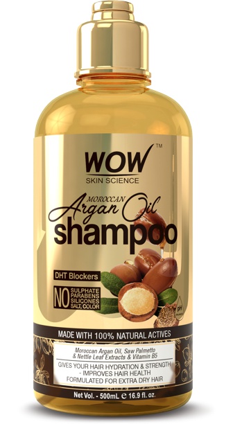 WOW skin science Moroccan Argan Oil Shampoo