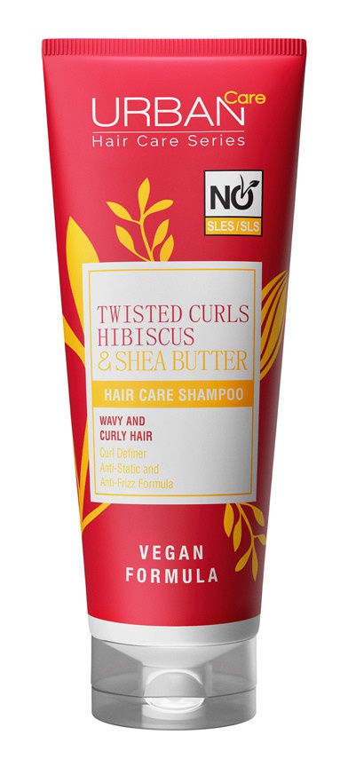 urban care Twisted Curls Hibiscus & Shea Butter Hair Care Shampoo