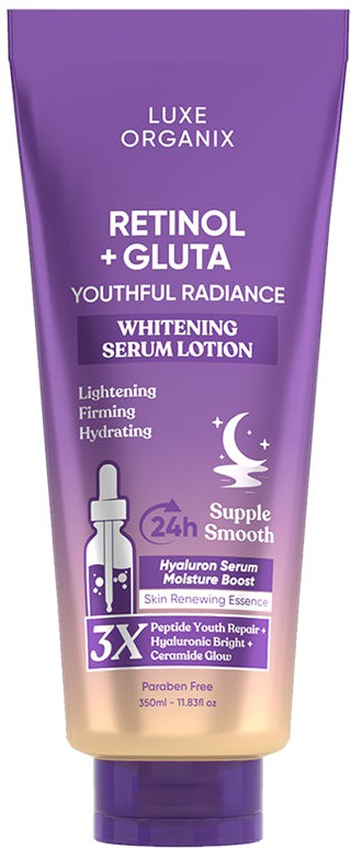 Luxe Organix Retinol + Gluta Whitening Serum Lotion