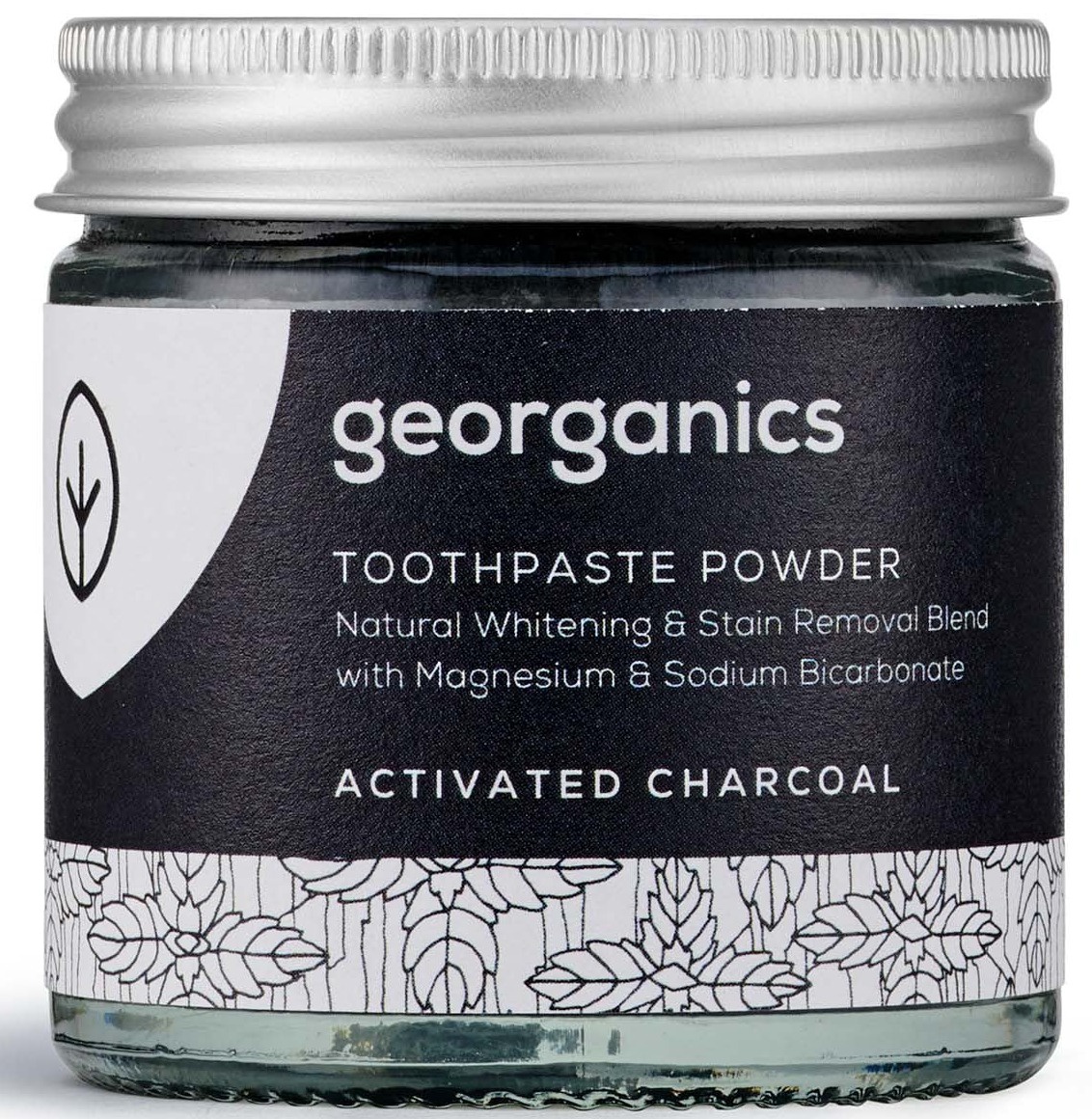 Georganics Mineral Toothpaste Powder - Activated Charcoal