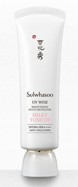 Sulwhasoo Uv Wise Brightening Multi Protector No.2 Milky Tone Up Spf50+ Pa++++