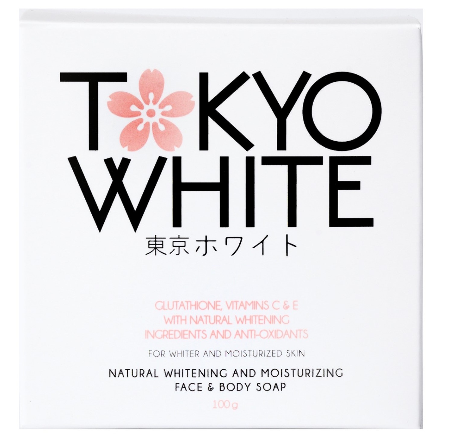TOKYO WHITE Natural Whitening & Moisturizing Face & Body Soap