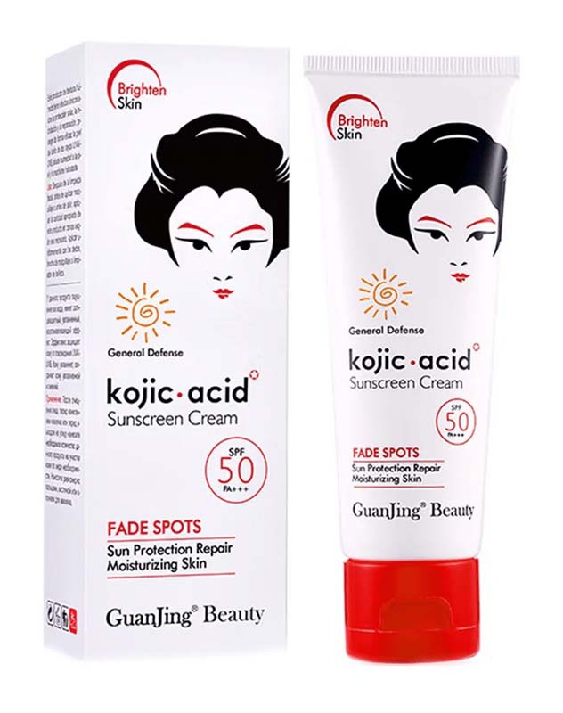 Guanjing Kojic Acid Sunscreen Cream