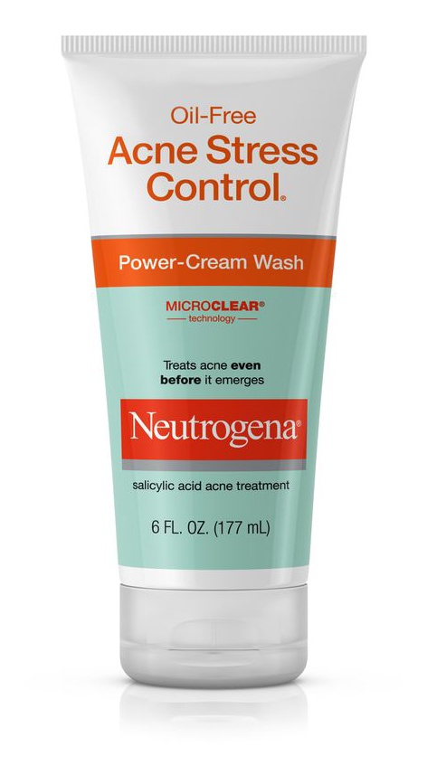 Neutrogena Oil-Free Acne Stress Control Power-Cream Wash