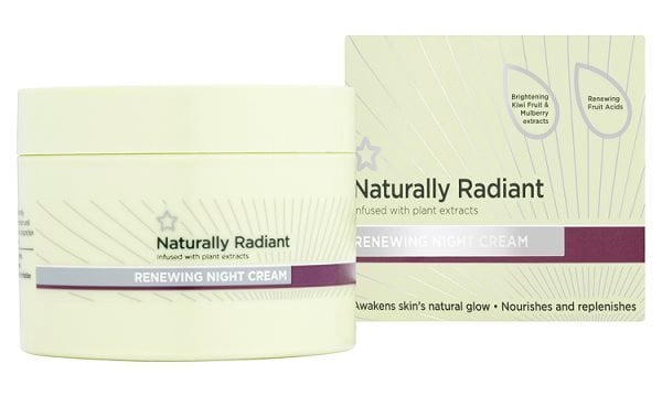 Superdrug Naturally Radiant Renewing Night Cream