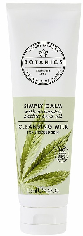Botanics Simply Calm Milky Cleanser With Cannabis Sativa (Hemp) Seed Oil