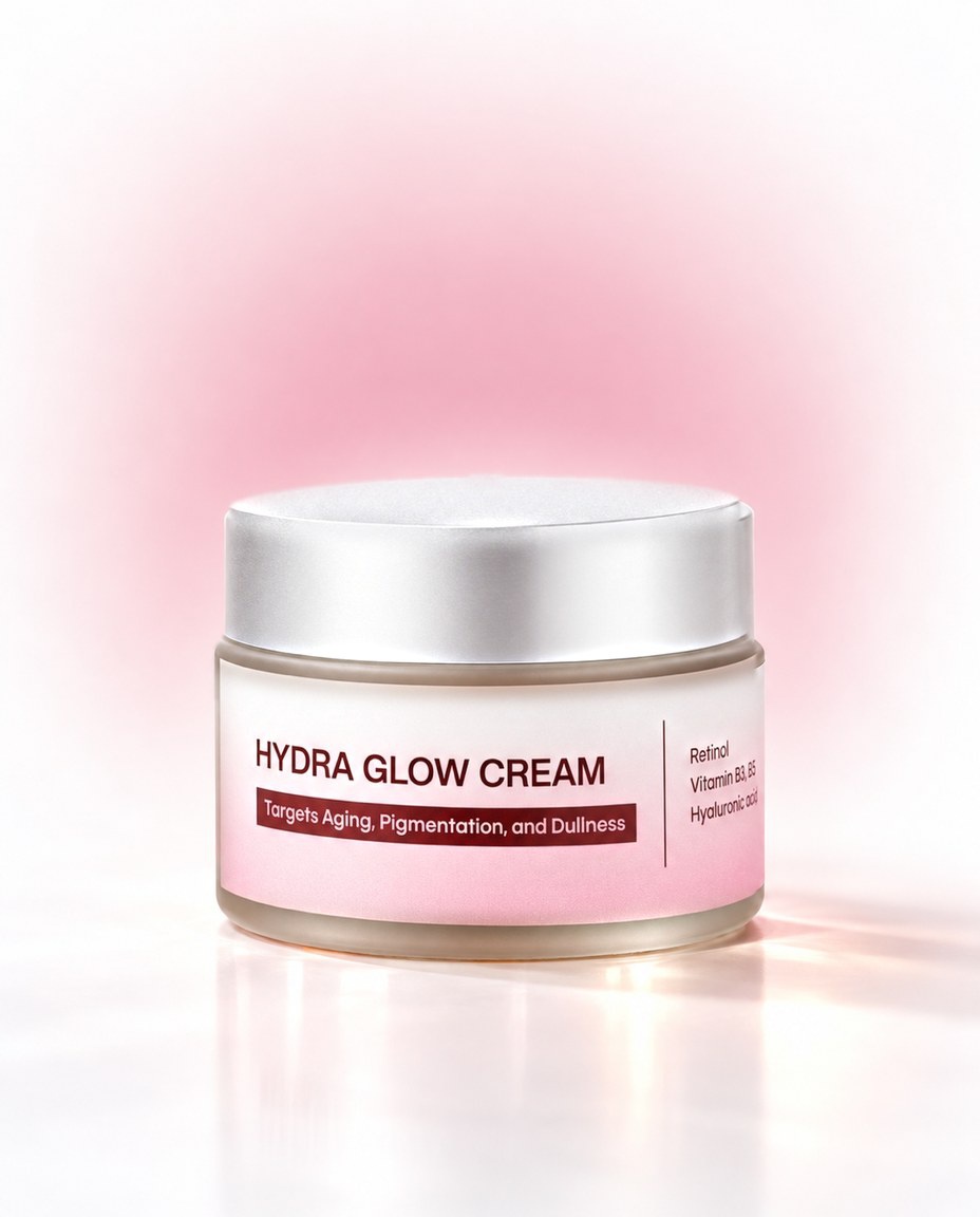 Elluvi Hydra Glow Cream (retinol 0.3% + Alpha Arbutin 2% Night Cream)