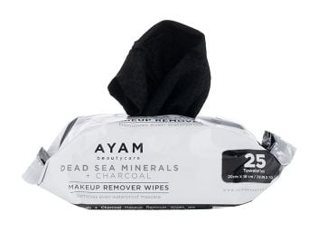 Ayam Beauty Care Charcoal + Dead Sea Minerals Makeup Remover Wipes