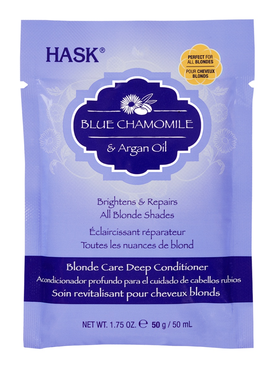 HASK Blue Chamomile & Argan Oil Blonde Care Deep Conditioner