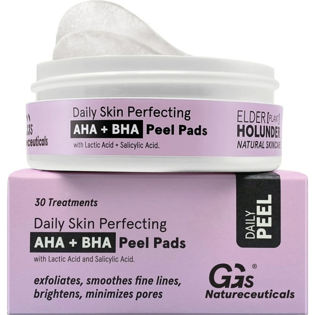 GGs Natureceuticals Daily Skin Perfecting AHA + BHA Peel Pads