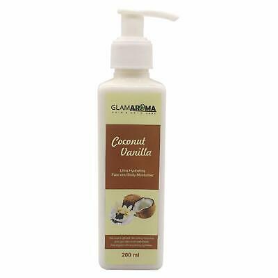 Glamaroma Coconut Vanilla Ultra Hydrating Face And Body Moisturiser Lotion