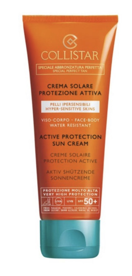 Collistar Active protection sun cream spf 50+