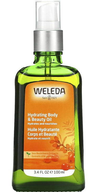 Weleda Hydrating Body & Beauty Oil, Sea Buckthorn Extracts