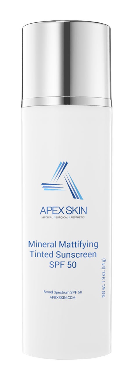 Apex Mineral Mattifying Tinted Sunscreen SPF 50