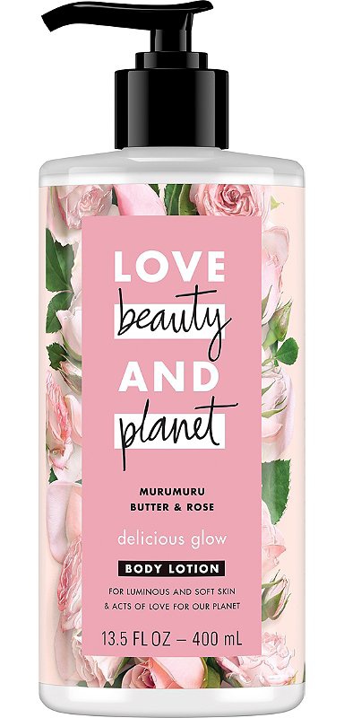 Love beauty and planet Murumuru Butter & Rose Body Lotion