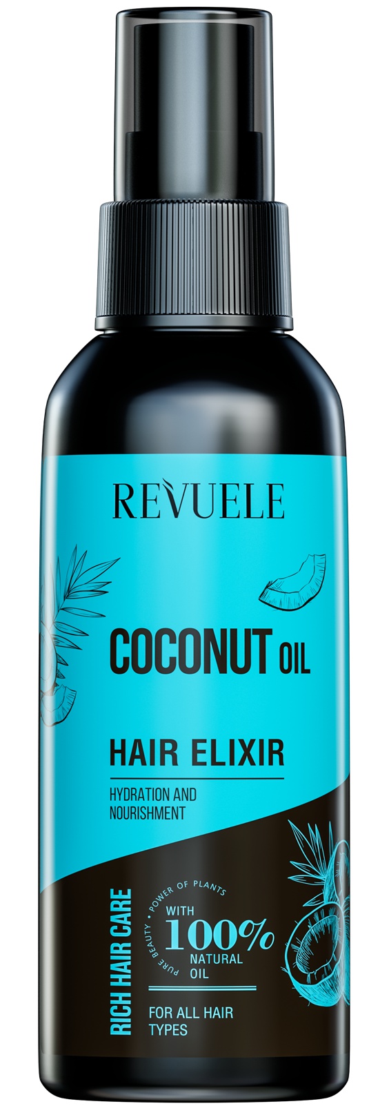 Revuele Coconut Oil Hair Elixir