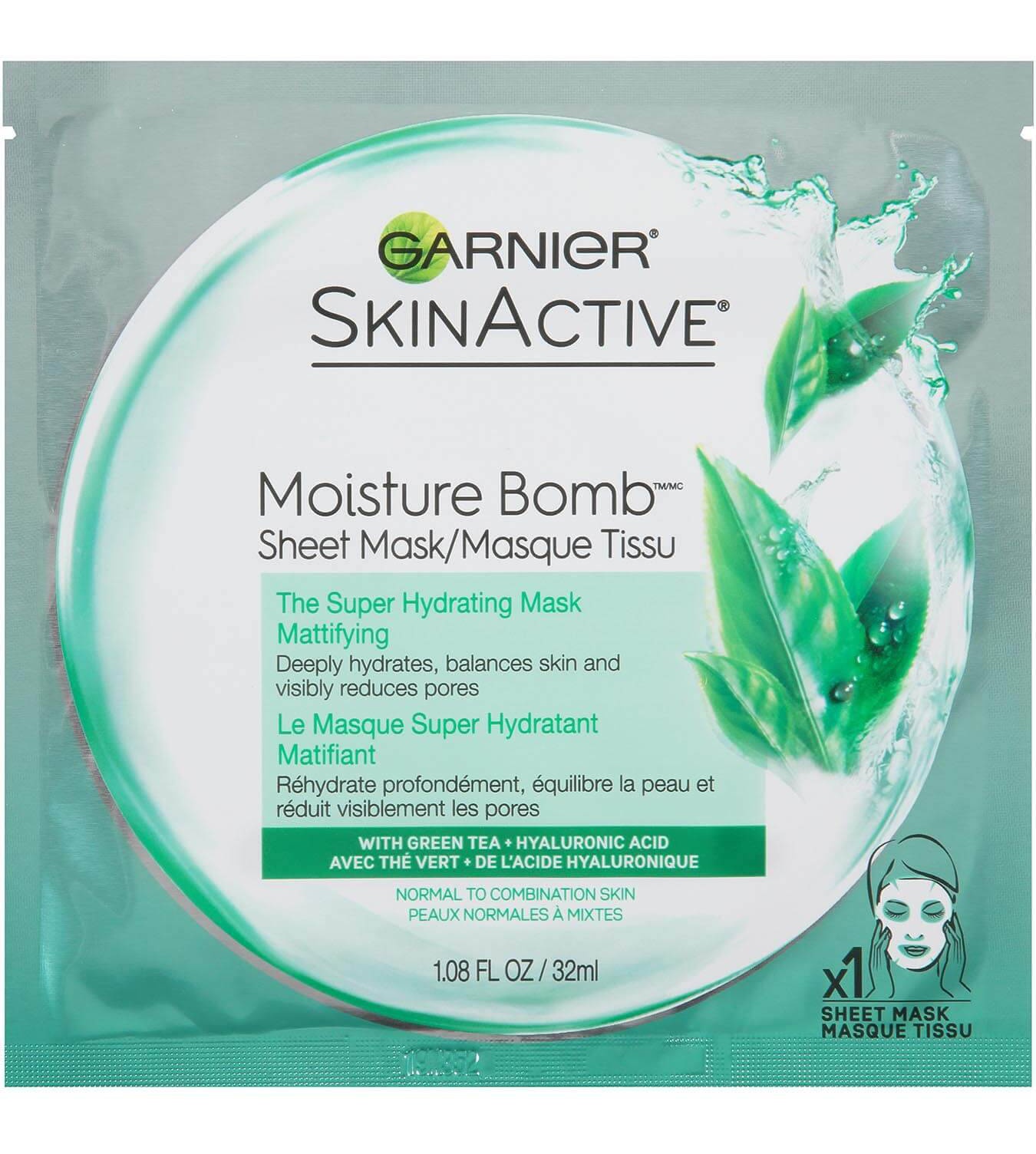 Garnier SkinActive
The Super Hydrating Sheet Mask-Mattifying