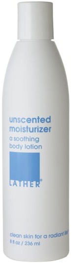 Lather Unscented Moisturizer Soothing Body Lotion