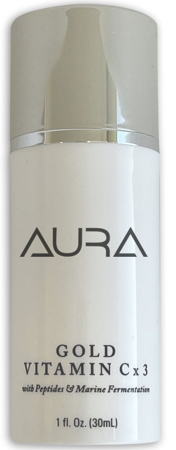 Aura Beauty Bar Gold Vitamin C X3 Serum