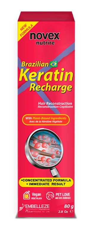 Novex Brazilian Keratin Recharge Tube Leave In