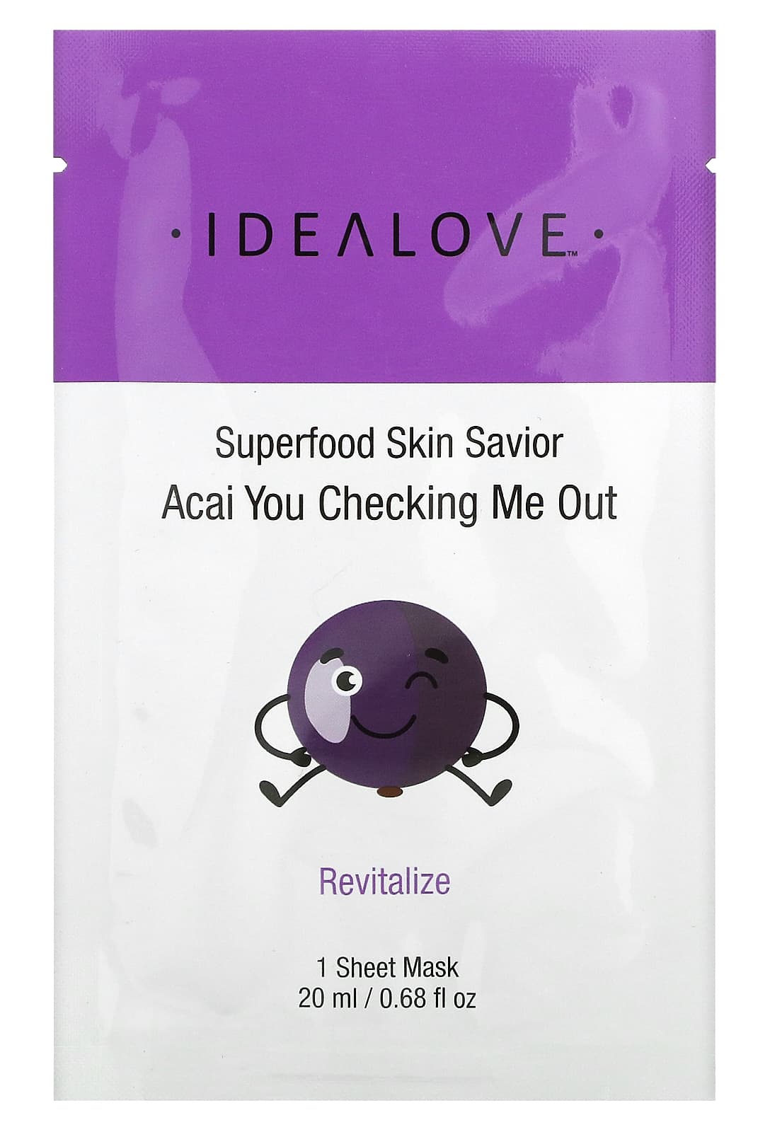 Idealove Superfood Skin Savior Acai You Checking Me Out Revitalize