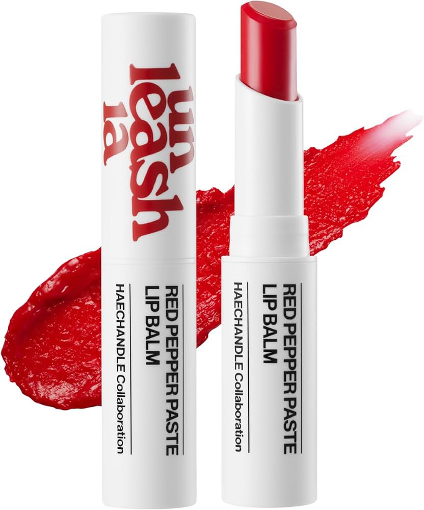 unleashia Red Pepper Paste Lip Balm + Gochujang Paste Real Spicy Recipe