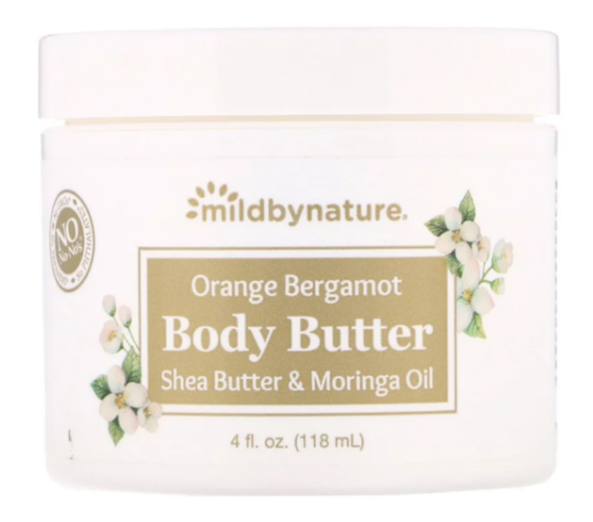 Mild By Nature Orange Bergamot Body Butter With Shea Butter & Moringa Oil