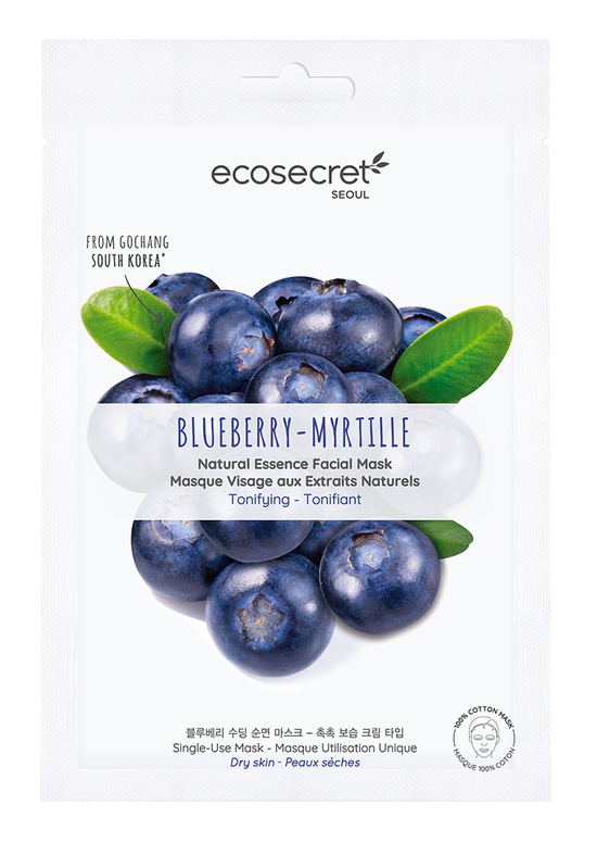 ecosecret Sheet Mask Blueberry