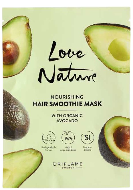 Oriflame Love Nature Nourishing Hair Smoothie Mask With Organic Avocado