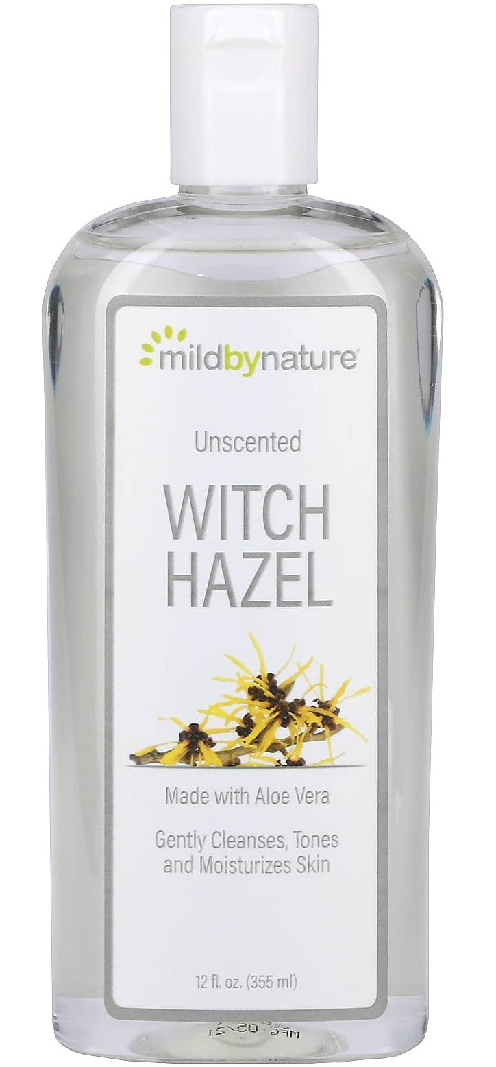 Mild By Nature Witch Hazel With Aloe Unscented, Alcohol-free