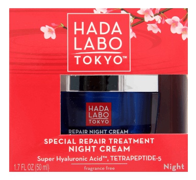 Hada Labo Tokyo Special Repair Treatment Night Cream (with Tetrapeptide-5)