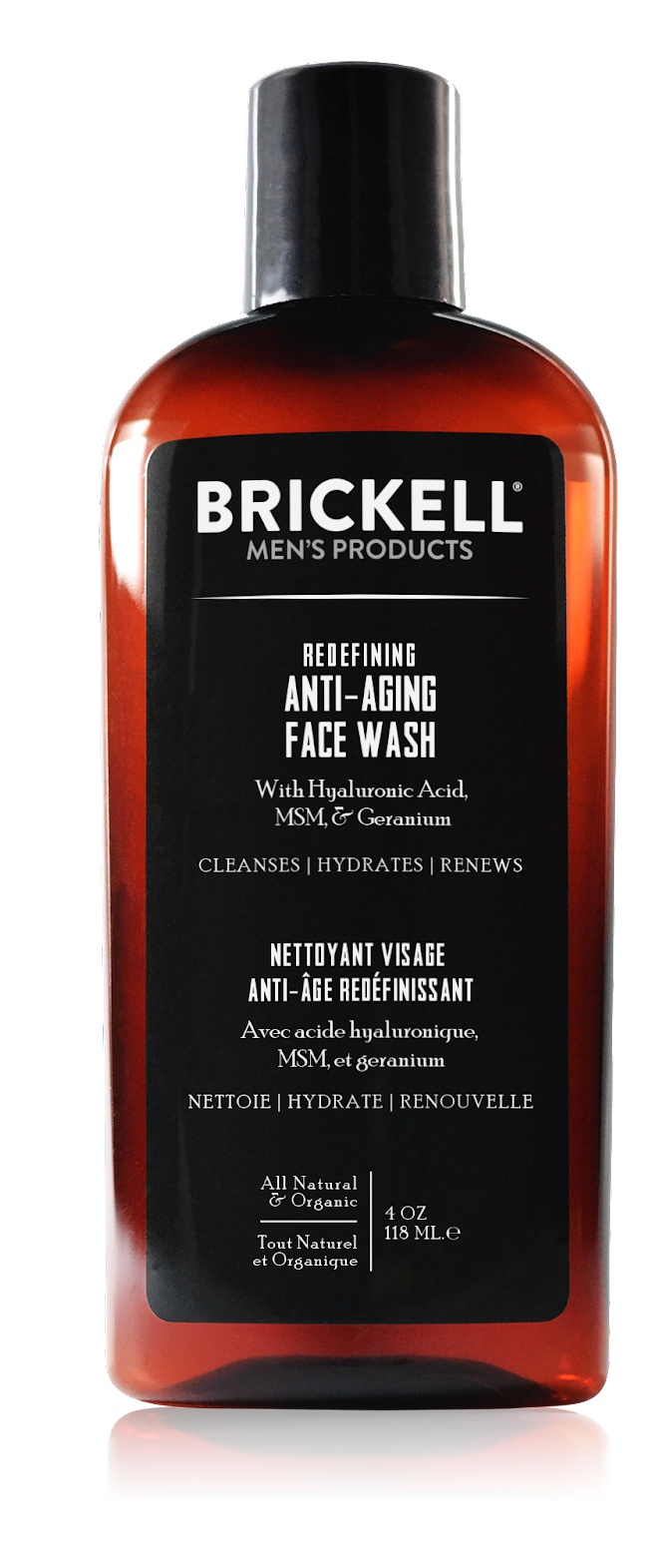 Brickell Men's Products Anti-aging Face Wash