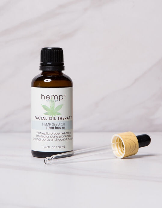 hemp + Facial Oil Therapy (Hemp Seed Oil+Argan Oil)