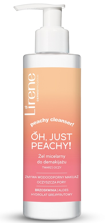 Lirene Oh, Just Peachy! Micellar Make-Up Remover Gel