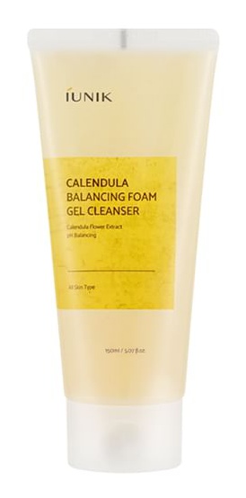 iUnik Calendula Balancing Foam Gel Cleanser
