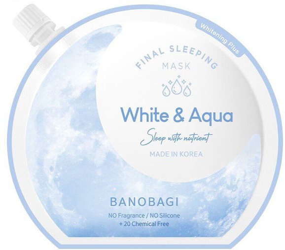 BANOBAGI Final Sleeping Mask White & Aqua