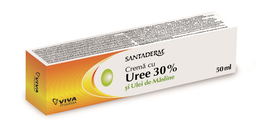 Santaderm Crema Cu Uree 30% Si Ulei De Masline