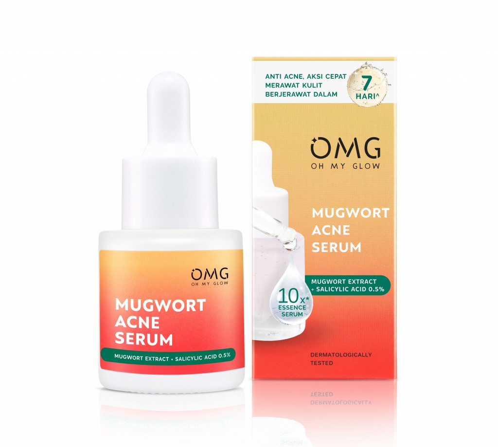 OMG Oh My Glow Mugwort Acne Serum