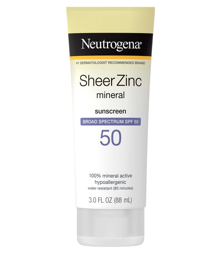 Neutrogena Sheer Zinc Dry Touch Sunscreen