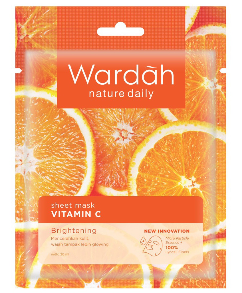 Wardah Nature Daily Sheet Mask Vitamin C