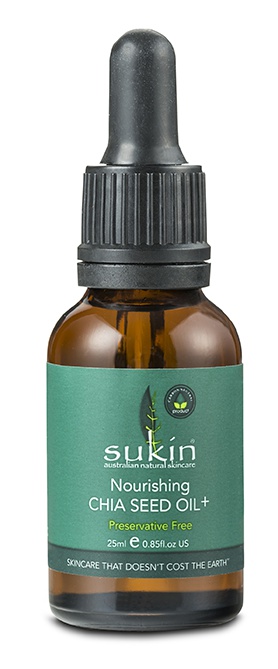 Sukin Super Greens Nourishing Chia Seed Oil+
