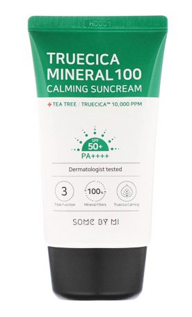Some By Mi Truecica Mineral 100 Calming Sun Cream Spf 50+/Pa++++