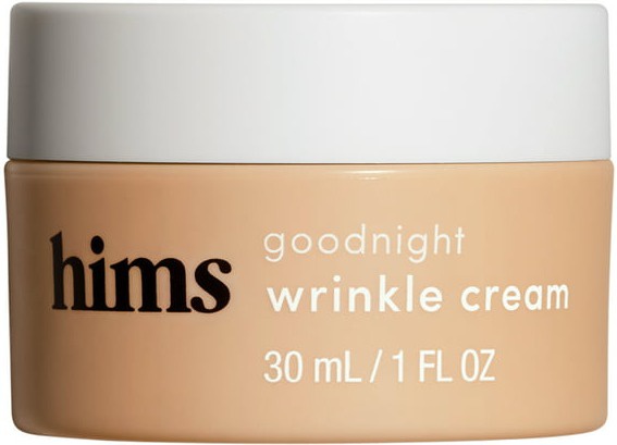 hims Goodnight Wrinkle Cream - Caffeine-infused Moisturizer And De-puffer