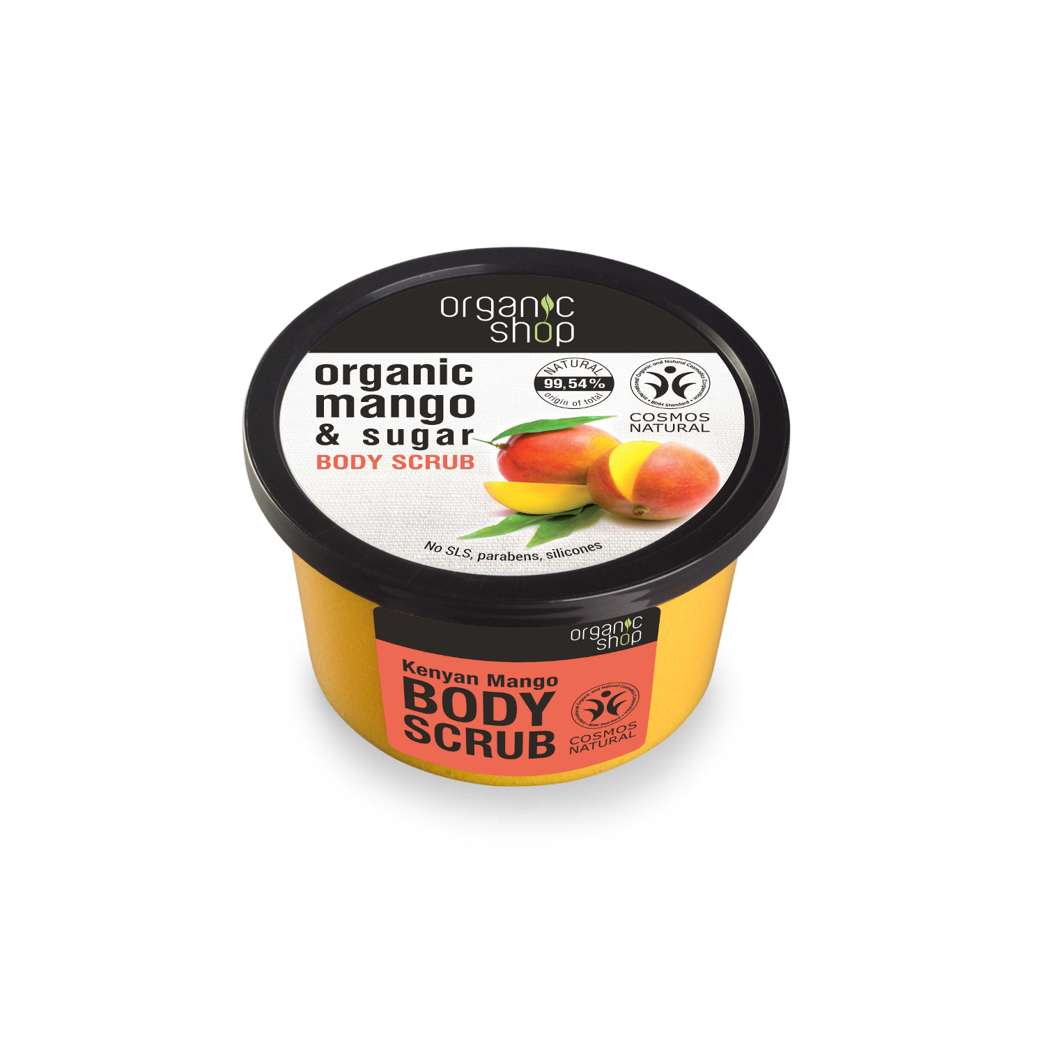 Organic Shop Body Scrub - Organic Mango & Sugar